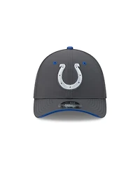 New Era Men's Charcoal Indianapolis Colts 2026 Rivalries Collection 39THIRTY Flex Hat