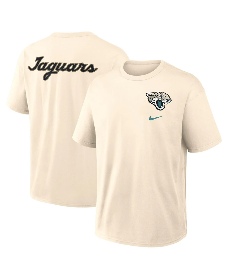 Nike Men's Natural Jacksonville Jaguars 2026 Rivalries Collection Max90 T-Shirt