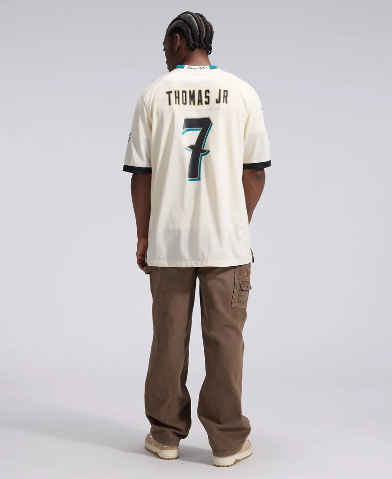 Nike Men's Brian Thomas Jr. Natural Jacksonville Jaguars 2026 Rivalries Collection Game Jersey