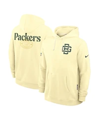 Nike Men's Yellow Green Bay Packers 2026 Rivalries Collection Sideline Pullover Hoodie