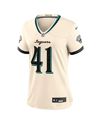 Nike Women's Josh Hines-Allen Natural Jacksonville Jaguars 2026 Rivalries Collection Game Jersey