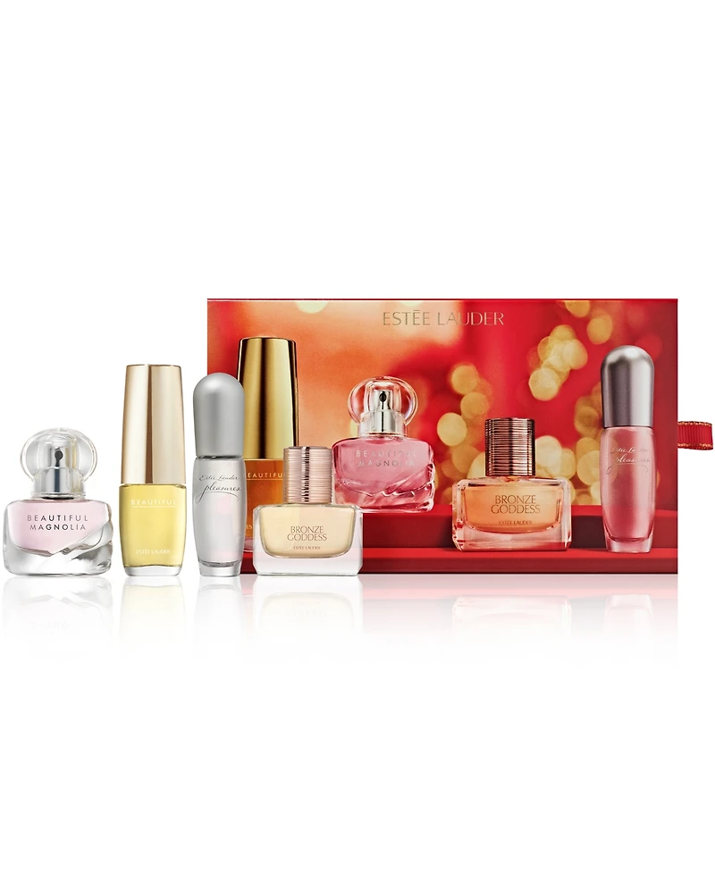 Estee Lauder 4-Piece Fragrance Treasures Mini Perfume Gift Set