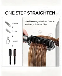 Tymo Beauty Ring Plus Ionic Hair Straightening Comb