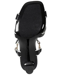 Karl Lagerfeld Paris Women's Daelin Square Toe Sandals
