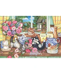 Anatolian Kittens in the Kitchen 500 Piece Jigsaw Puzzle, Ages 15+