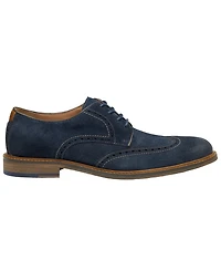 Johnston & Murphy Men's Ripley Suede Wingtip Oxfords