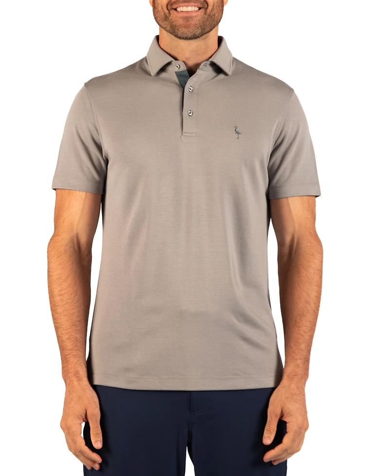 TailorByrd Men's Soft Stonewashed Polo