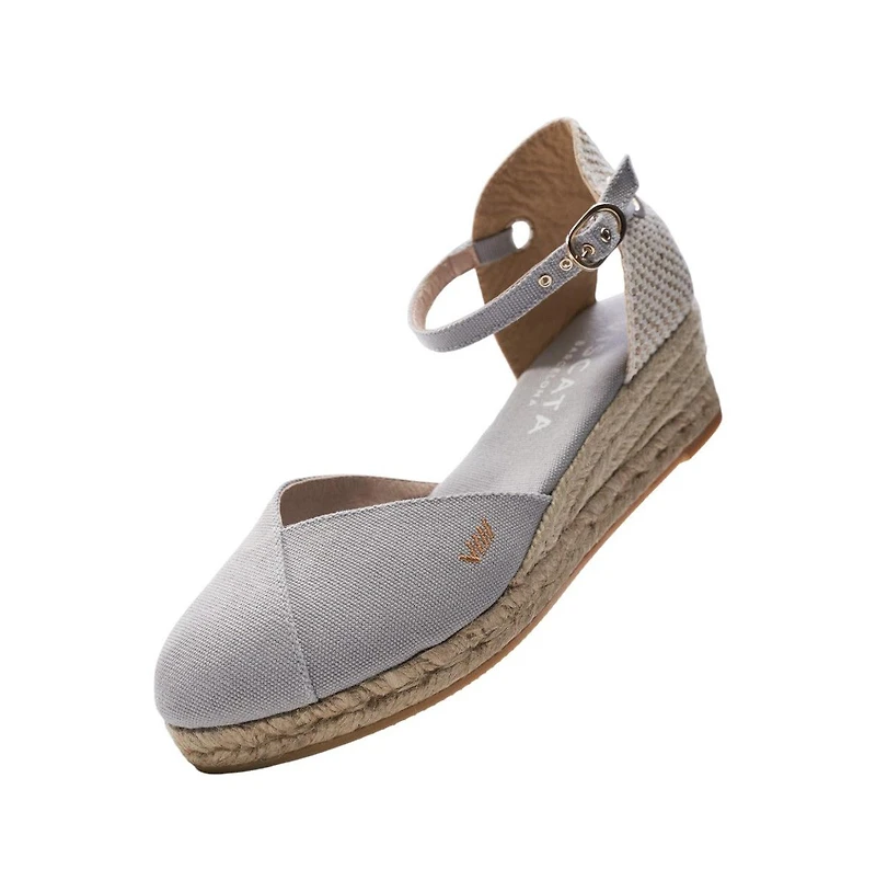 Pubol Canvas Espadrille Wedges
