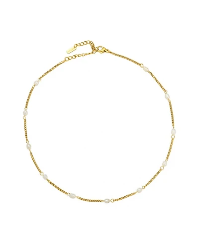 Atolea Dainty Gold Pearl Choker