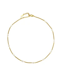 Atolea Dainty Gold Pearl Choker
