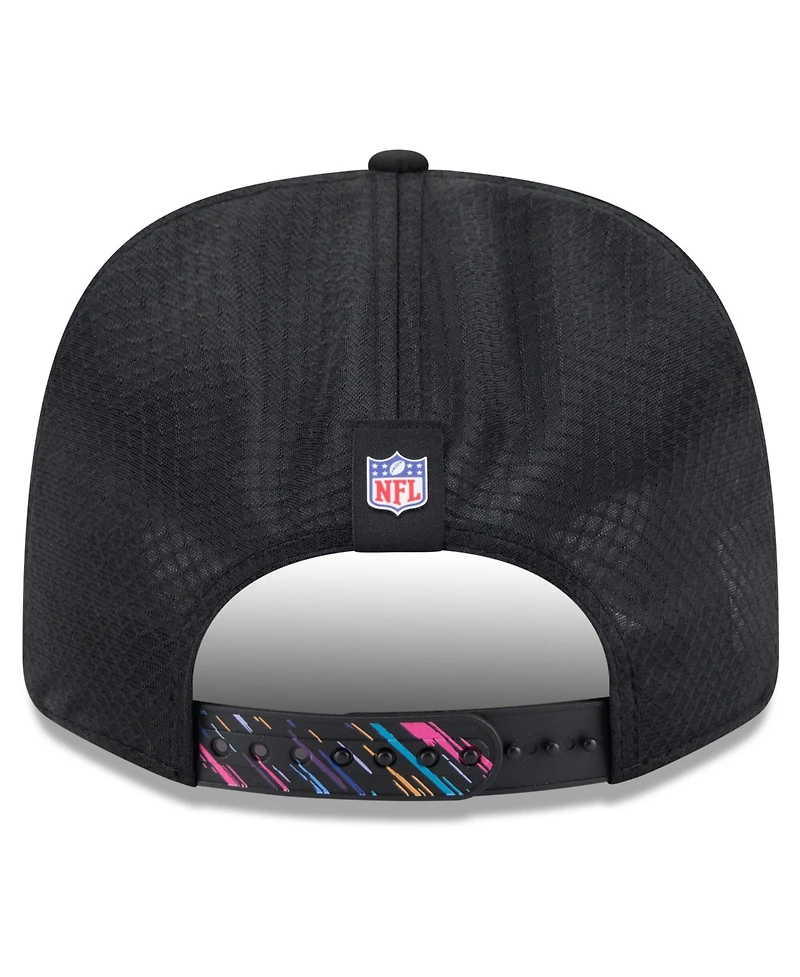 New Era Men's Black Pittsburgh Steelers 2026 Nfl Cruical Catch 9SEVENTY Adjustable Trucker Hat