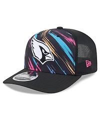 New Era Men's Black Arizona Cardinals 2026 Nfl Cruical Catch 9SEVENTY Adjustable Trucker Hat