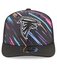 New Era Men's Black Atlanta Falcons 2026 Nfl Cruical Catch 9SEVENTY Adjustable Trucker Hat