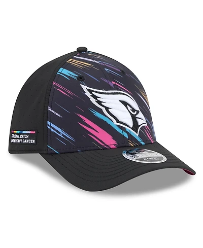 New Era Men's Black Arizona Cardinals 2026 Nfl Cruical Catch 39THIRTY M-Crown Stretch Hat