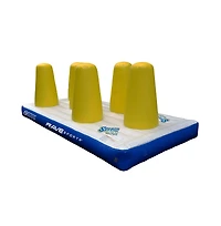 Rave Splash Trax Pylon Run Floating Pvc Activity Course, Ages 12+