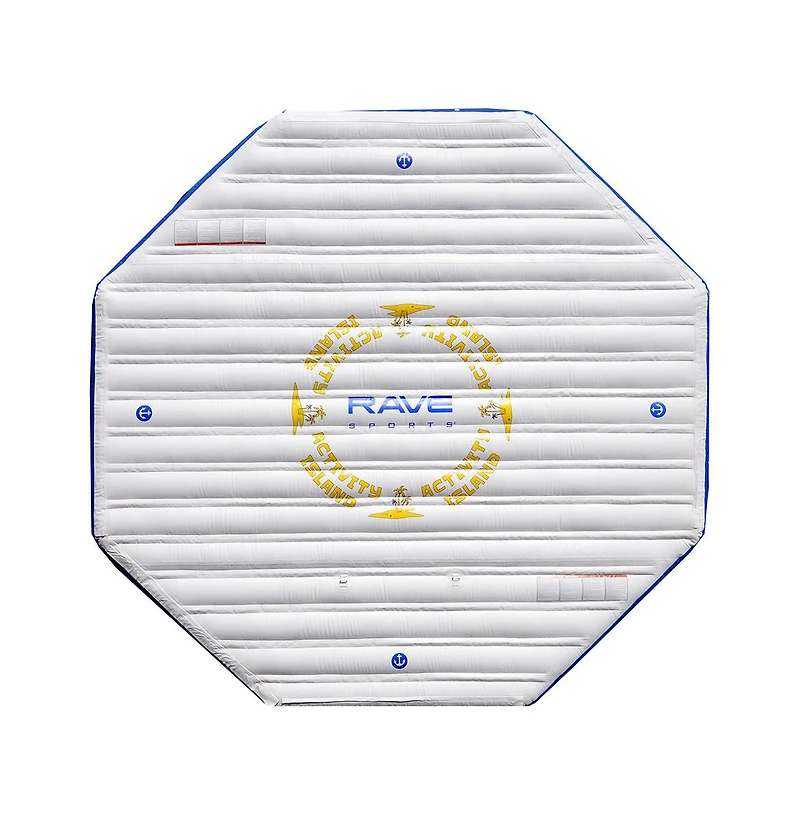 Rave Splash Trax Activity Island St Floating Activity Center, Up to 20 Users, Ages 12+
