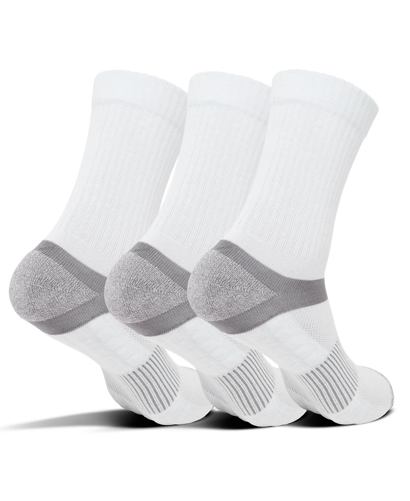 Sof Sole Men's Cotton-Blend Crew Socks from Finish Line, 3-Pack