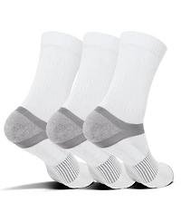 Sof Sole Men's Cotton-Blend Crew Socks from Finish Line, 3-Pack