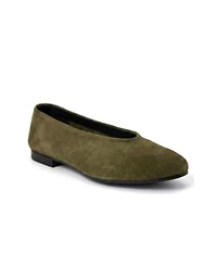 Menina Step Women's Lucrecia Suede Ballet Flat