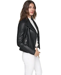 Andrew Marc Women's Felix Moto Leather Jacket