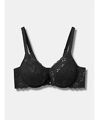 Torrid Plus Xo Plunge Push-Up Lace Bra