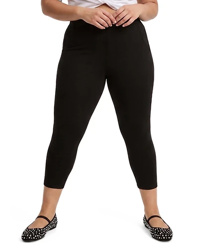 Torrid Plus 4-Way Stretch High-Rise Crop Pocket Legging