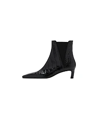Mango Women's Selection Leather Ankle Boots