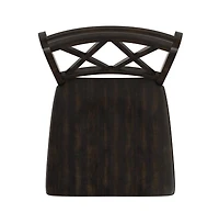 iNSPIRE Q Lea Cross Back Bar Stool (Set of 2)