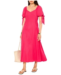 Mint Velvet Women's Linen Blend Tie Detail Maxi Dress