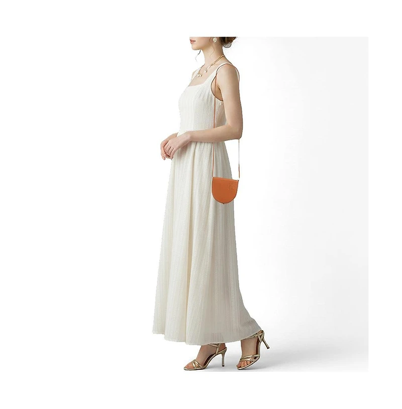 Pre-Owned Loewe Heel Anagram Leather Crossbody Bag