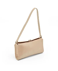 Pre-Owned Salvatore Ferragamo Women's Gancini Metallic Saffiano Leather Clutch Bag