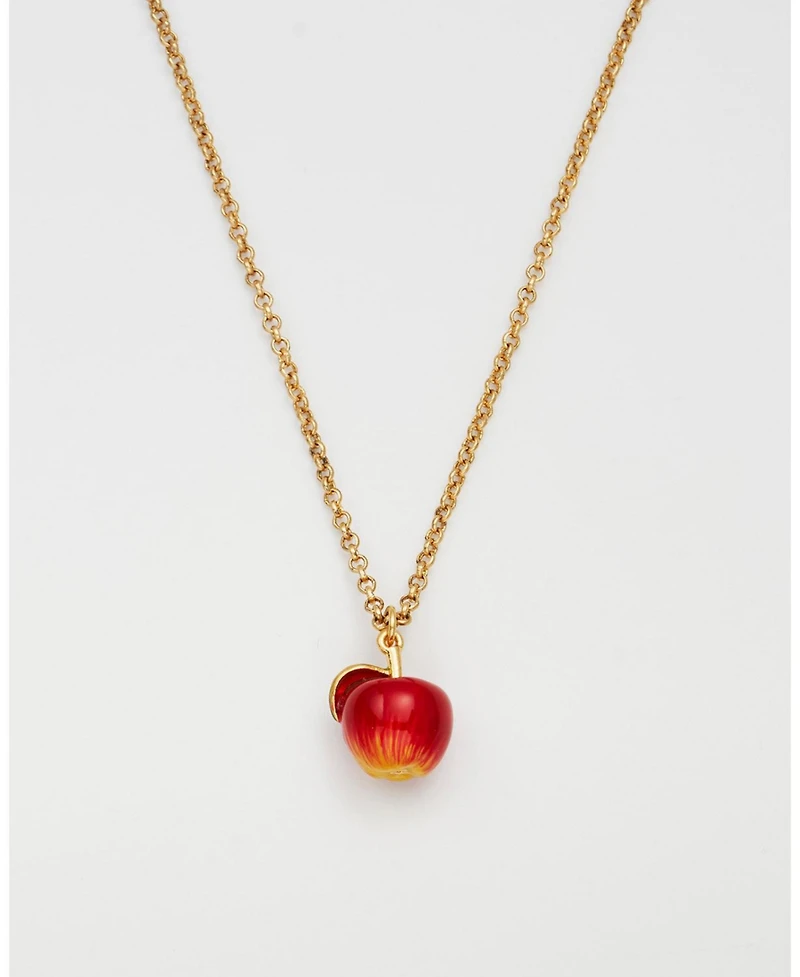 Fable England Apple Necklace in Gold