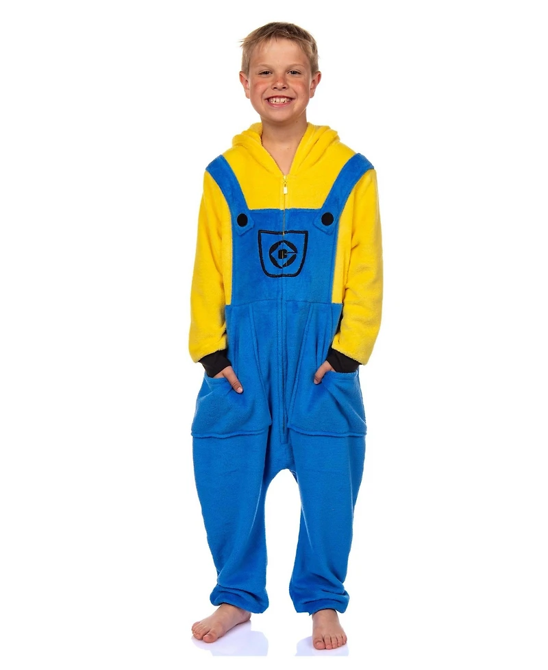 Minions Deux par Little and Big Unisex Cotton Two Piece Pajama Se Hanukkah Print