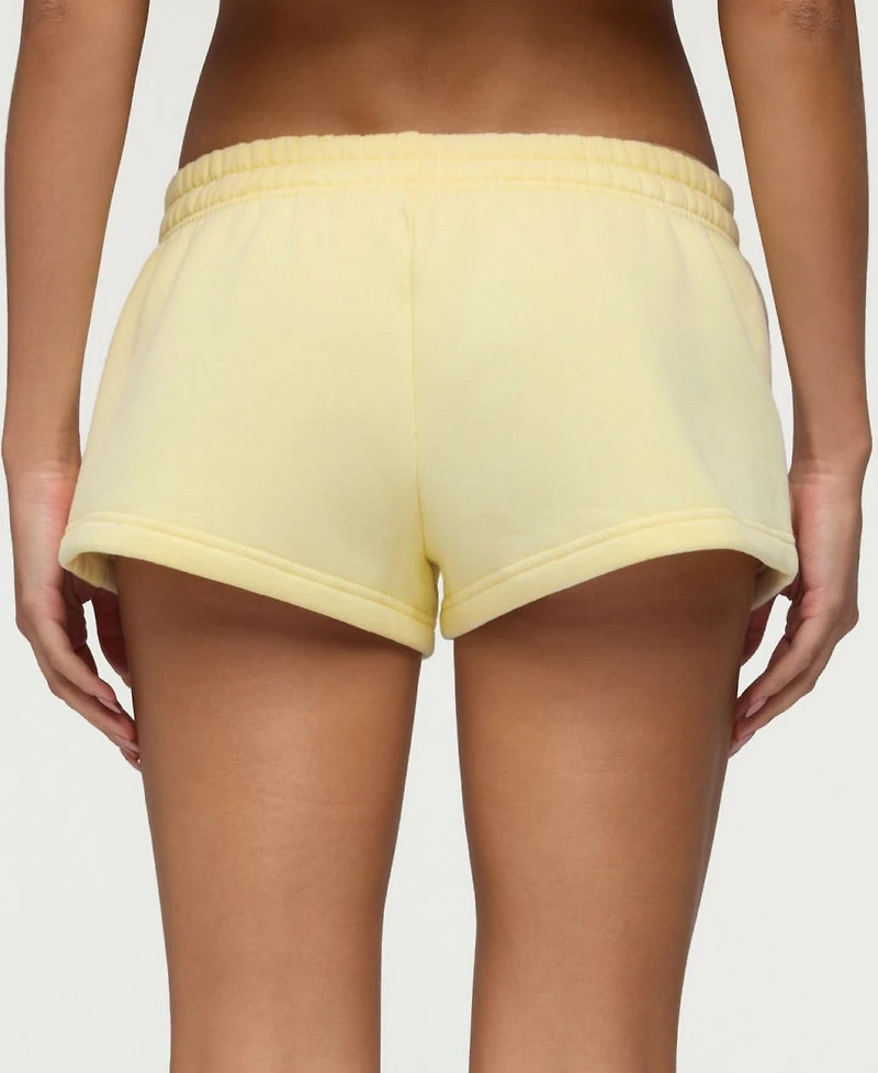Edikted Women's Basic Girl Low Rise Sweat Shorts