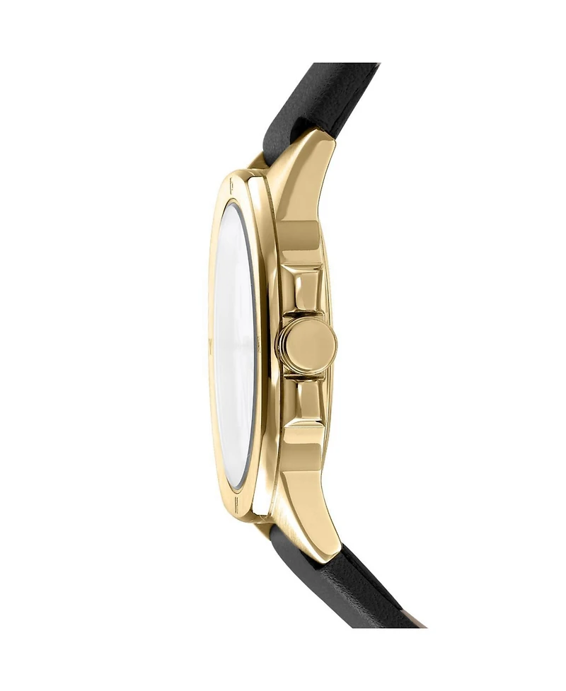 Dkny Women's Logo Quartz Leather Strap Watch