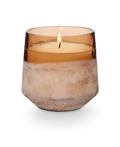 Illume Terra Tabac Baltic Glass Candle