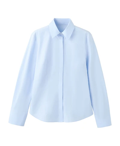 Mango Women's Slim-Fit Poplin Shirt