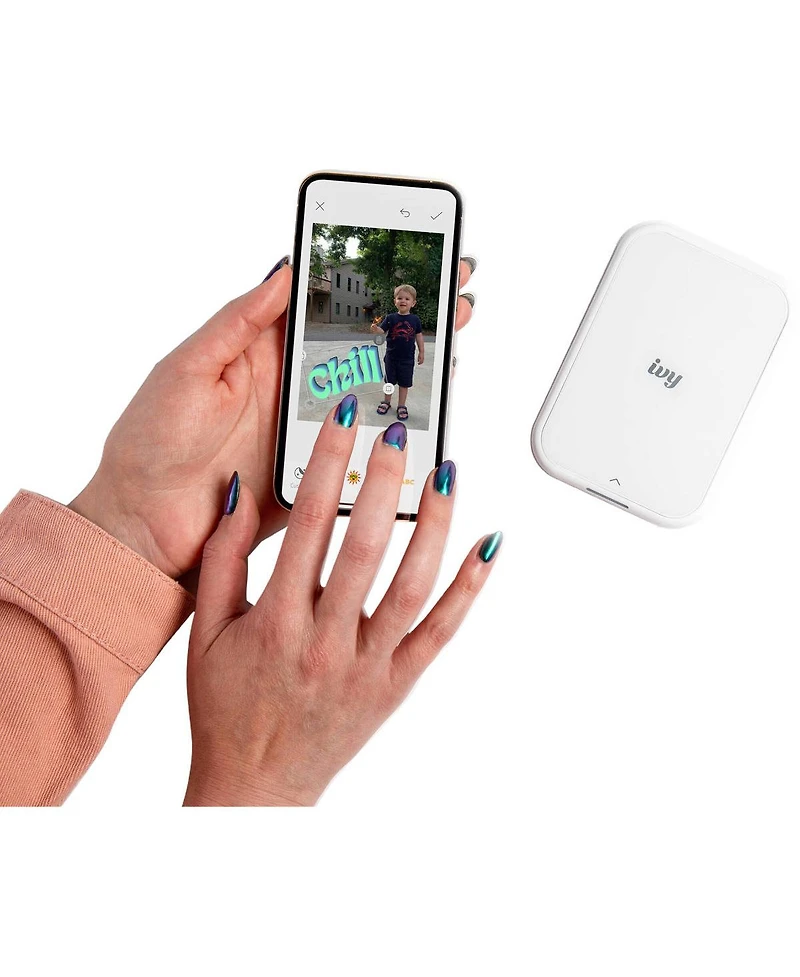 Canon Ivy 2 Mini Photo Printer (Pure White)