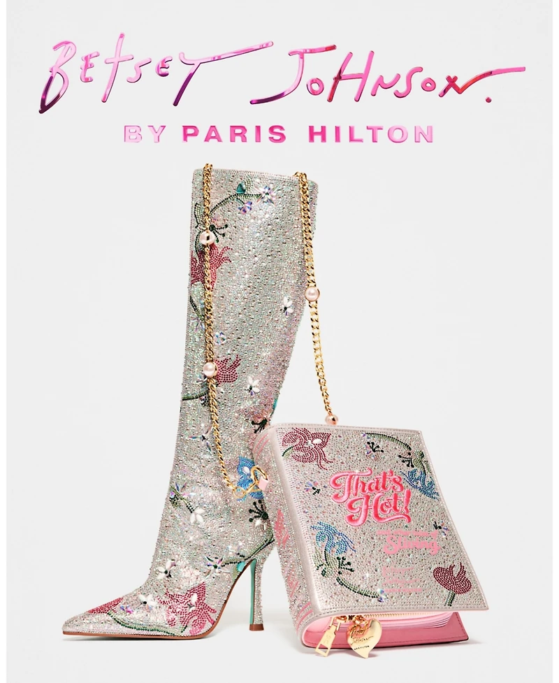 Betsey Johnson Paris Hilton That's Hot Mini Crossbody Handbag