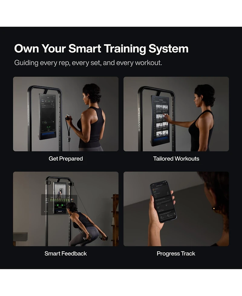 Speediance Gym Monster 3S Studio, All-in-One Smart Home Gym for Full-Body Workouts