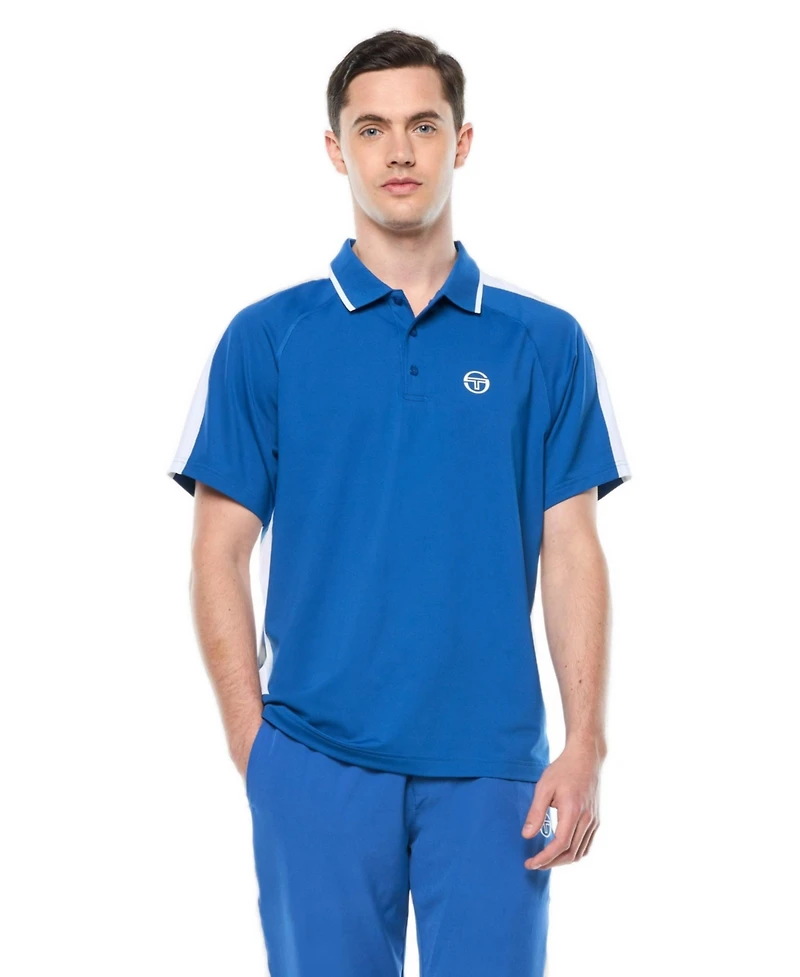 Sergio Tacchini Men's Trattino Performance Short-Sleeve Polo