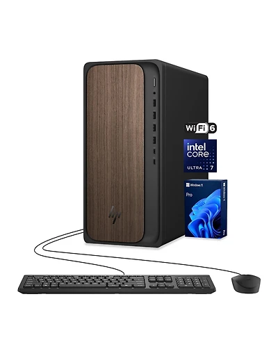 Hp OmniDesk Intel Core Ultra 7 265 16GB DDR5 2TB Ssd Windows 11 Pro Tower Desktop