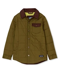 Lands' End Boys' 4-20 Water-Resistant Quilted Jacket
