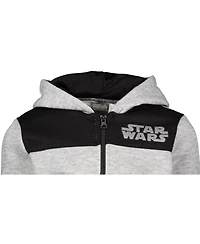 Star Wars The Mandalorian Child Fleece Half Zip Hoodie Toddler| Boys