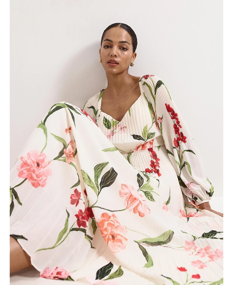 Phase Eight Women's Reanna Floral-Print Wedding Guest Maxi Dress