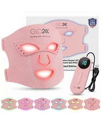 GLO24K 7 Color Led Photon Rejuvenation Super Mask (Limited Edition )