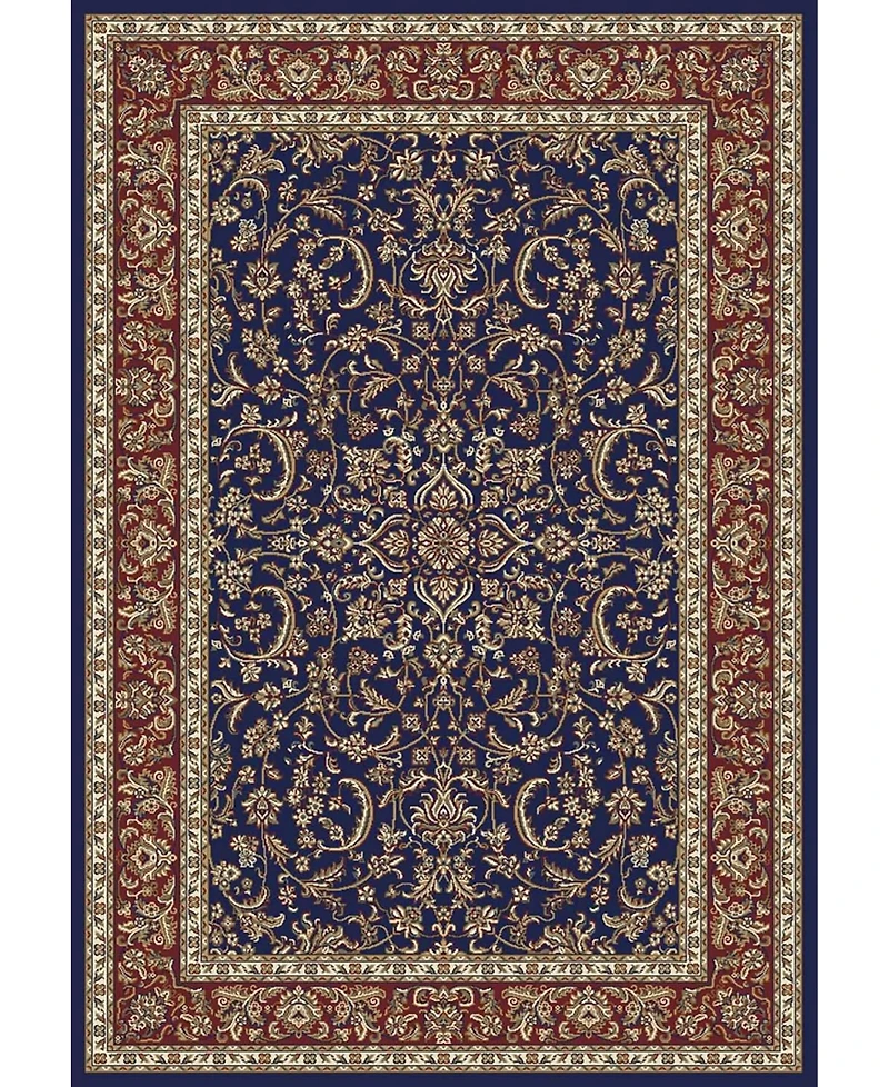 Closeout! Km Home //Navy Navelli Blue 3'3" x 5'4" Area Rug
