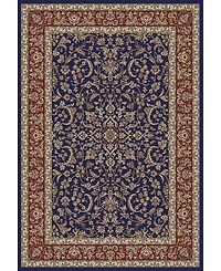 Closeout! Km Home //Navy Navelli Blue 3'3" x 5'4" Area Rug