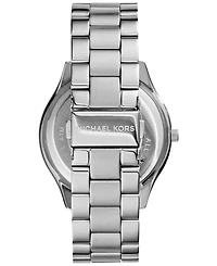 Michael Kors Unisex Slim Runway Stainless Steel Bracelet Watch 42mm