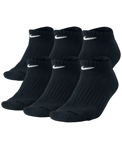 Nike Men's Cotton No-Show Socks 6-Pack